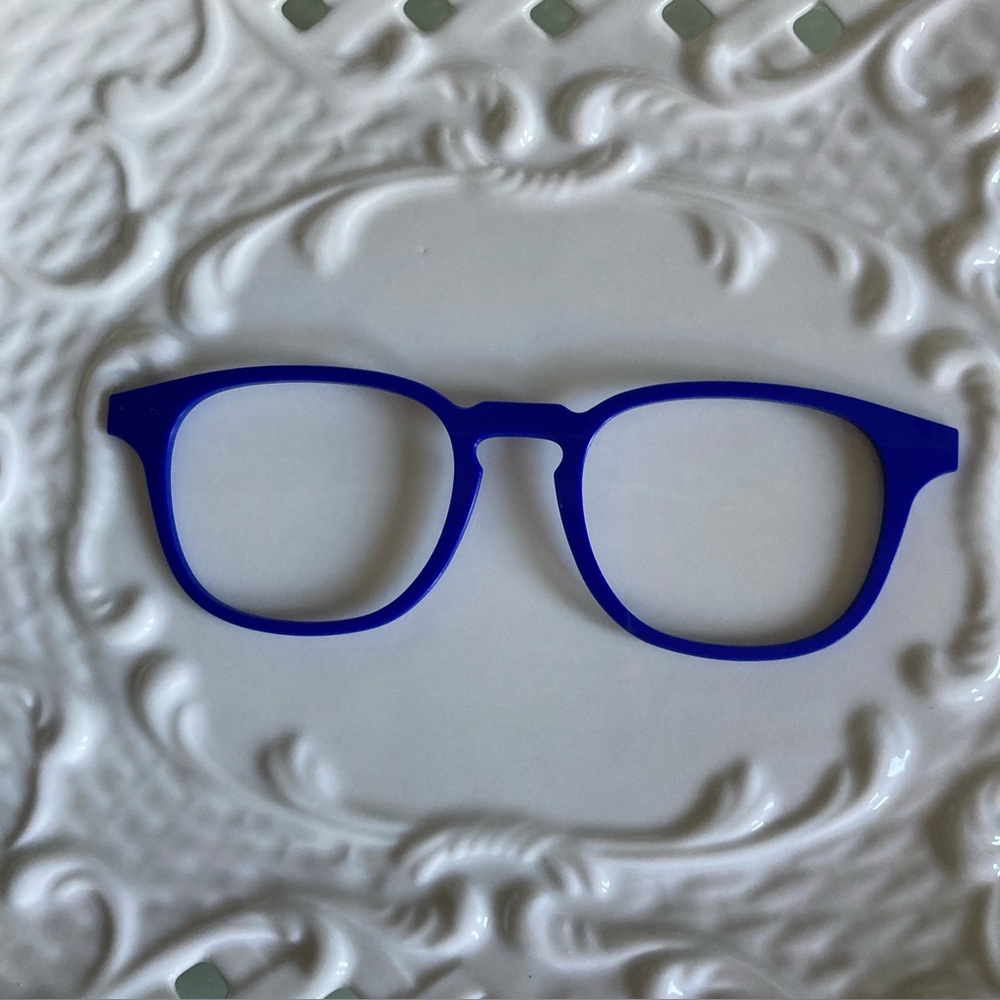 Pair Eyewear  The Otis Vibrant Blue Magnetic Frame Topper